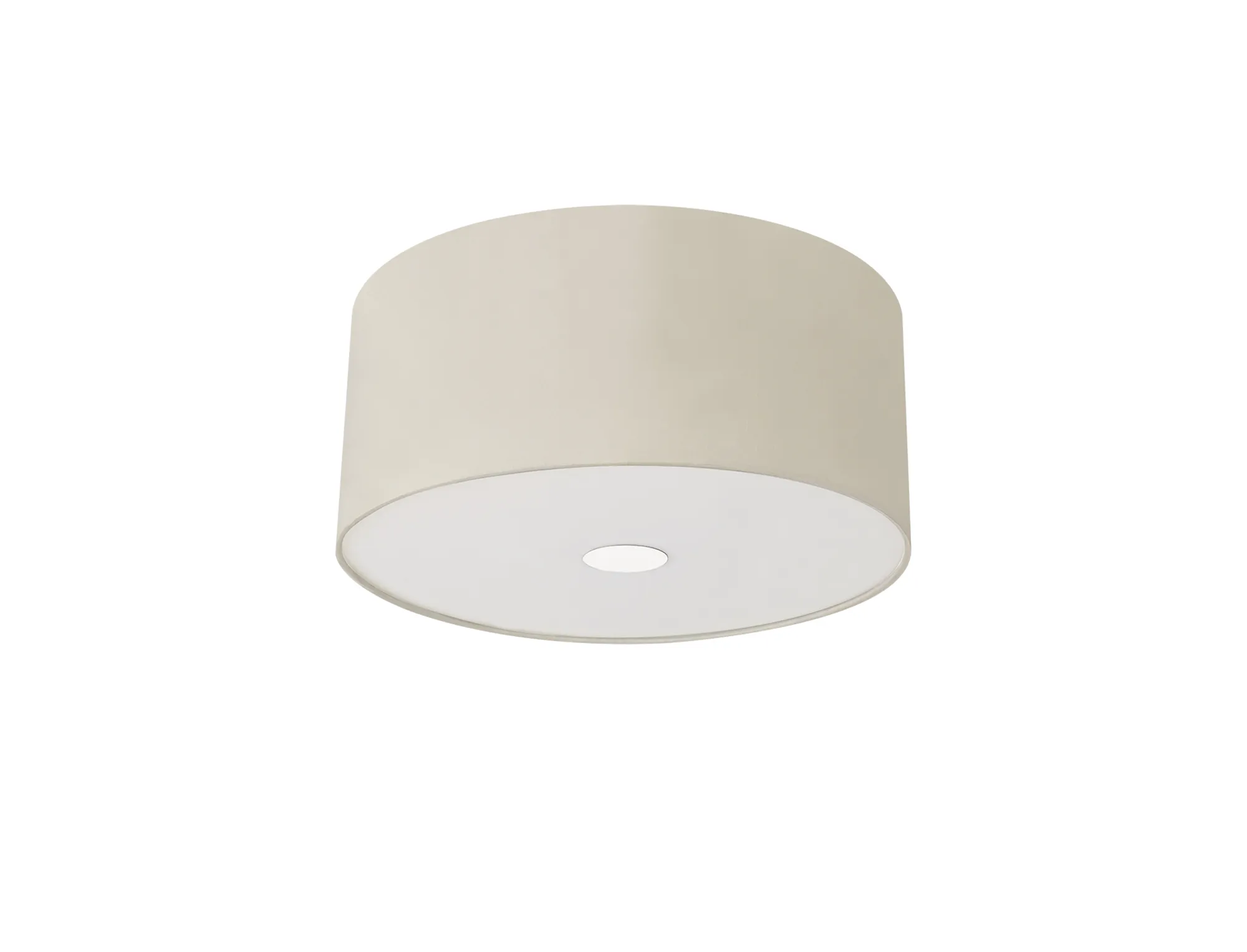 Baymont 40cm, Flush 3 Light Polished Chrome, Ivory Pearl, Frosted Diffuser DK0351  Deco Baymont CH IV